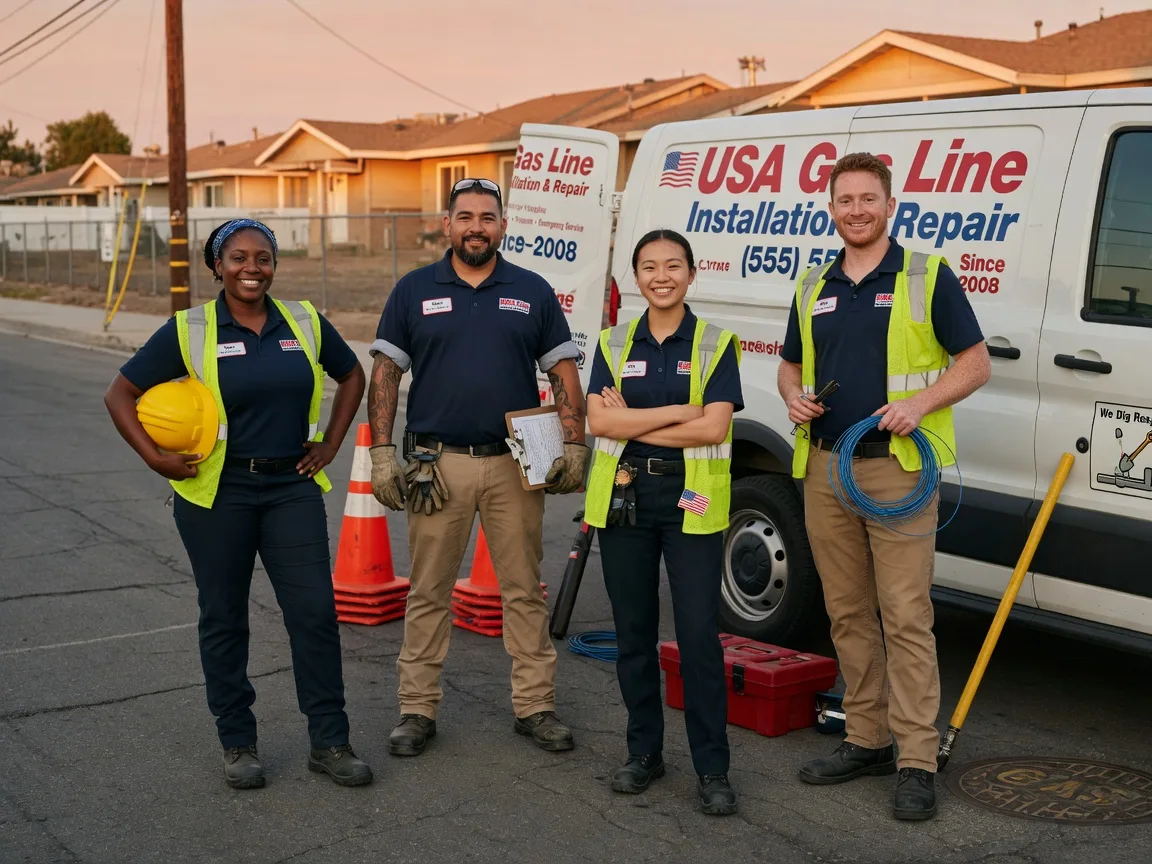 Gas Line Installation company in Ocotillo, CA